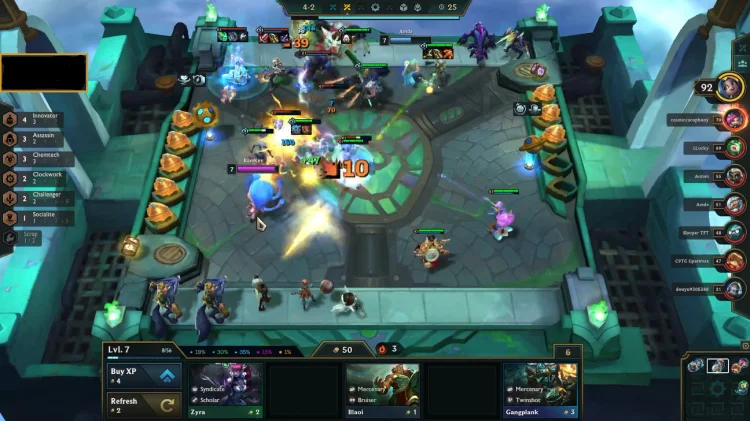 Structural Architecture of the TFT Auto-Battler System