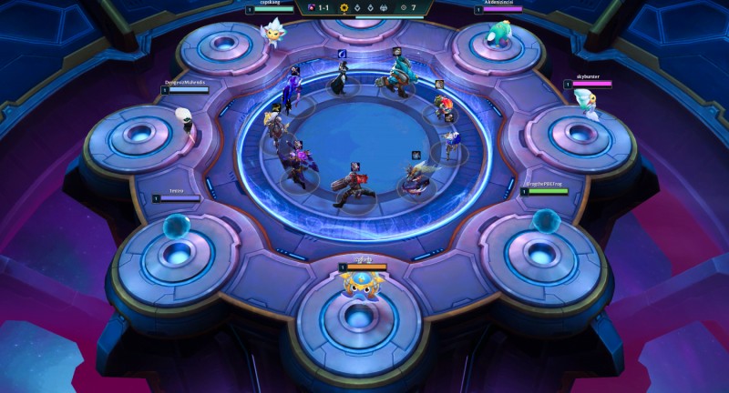 TFT's Carousel Round Mechanics and Item Distribution Models